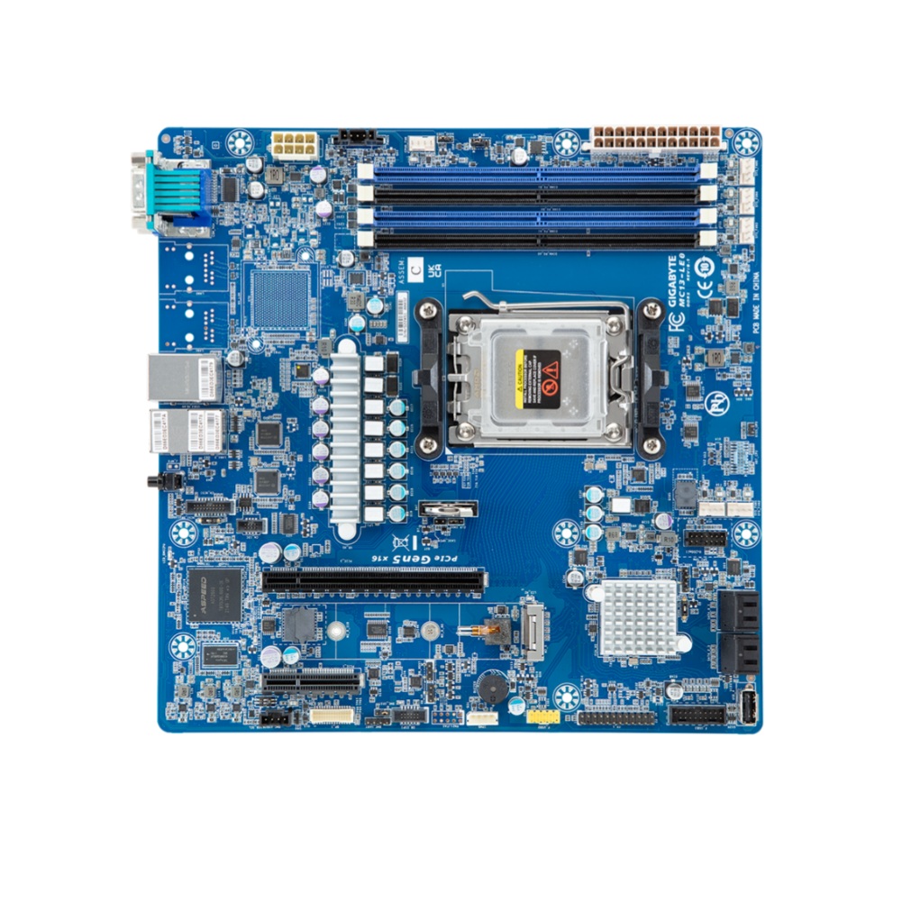 Am5 Micro Atx Pcie 5.0 Motherboard - 새로운 기가바이트 마더보드 MC13-LE0, 워크스테이션용 단일