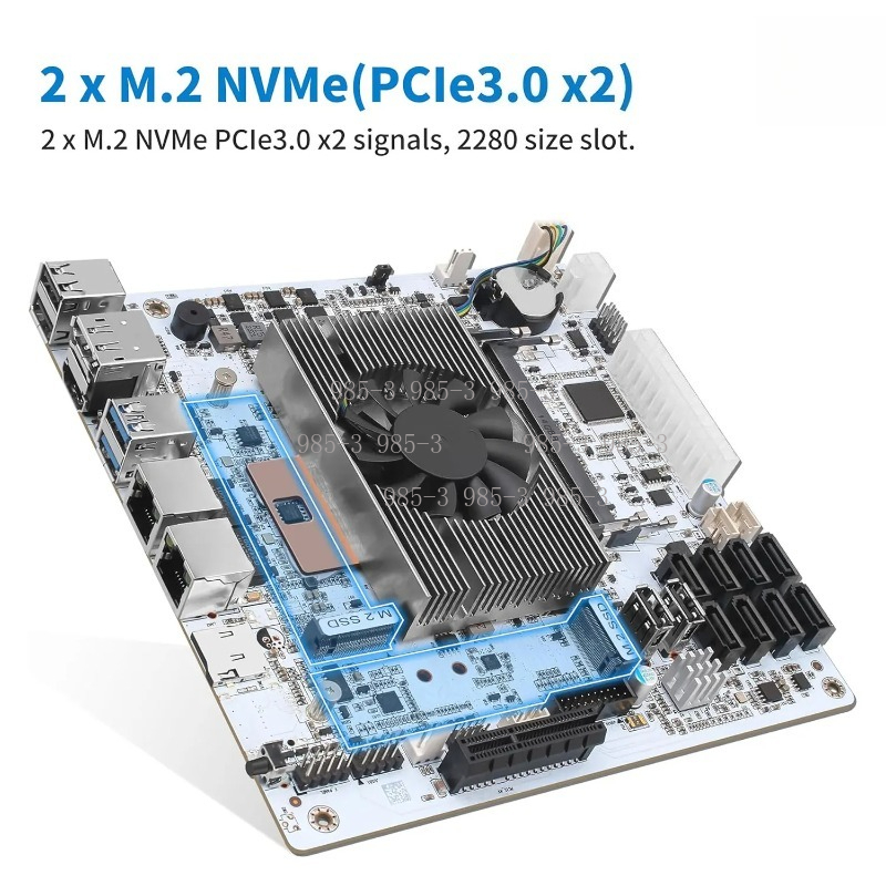 I5-8265U 8 SATA 베이 듀얼 2.5G I22 - Mini Itx Dual 2.5G Nas Motherboard 리뷰 및 가격