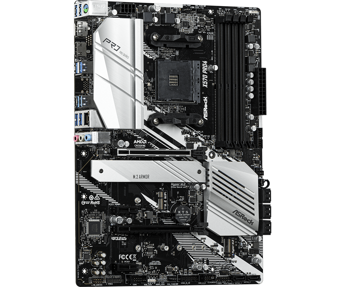 ASROCK X570 메인보드 X570 Pro4 AMD - X870E Atx Motherboard 리뷰 및 가격